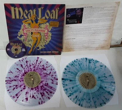 Meat Loaf Guilty Pleasure Tour - Live From Sydney Australia LP Vinyl Record new  - Image 1 of 2