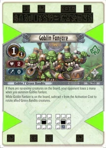 3x Goblin Fanfarria EOJ SET3 #259 PS3 Oye Of Judgment Inglés Casi Nuevo/Sin Jugar Tarjeta UC - Imagen 1 de 1