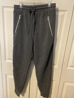 Galaxy By Harvic Mens Sweats Joggers Size Medium Charcoal Gray New - Image 1 of 4