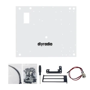 MATX Medium Transparent Acrylic Open Frame PC Case Heat Dissipation for MATX/ITX - Picture 1 of 7