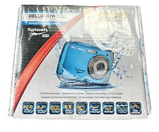Bell & Howell WP7 Splash 12.0MP Digital Camera - Blue.  Brand New In Sealed Box