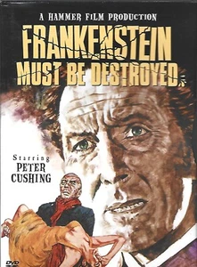 DVD FRANKESTEIN MUST BE DESTROYED (ZONE 1) (13) - Photo 1/2