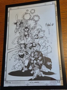 Chris Bachalo 11x17 Framed Poster Print Uncanny X-Men #356 Comic Book Cover Art - Foto 1 di 9