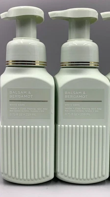 Bath & Body Works Balsam & Bergamot Clean Foaming Hand Soap 8.75 Fl Oz S/2 #9414 - Image 1 of 2
