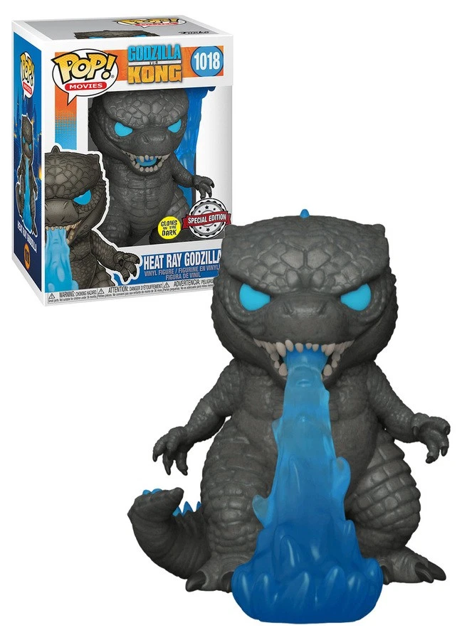 Funko POP Godzilla Vs. Kong Heat Ray Godzilla (brillante) #1018 figura de vinilo especial  Foto 1 de 1