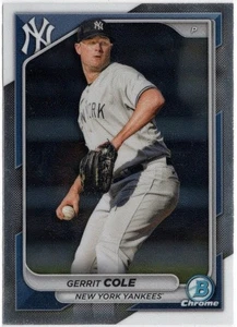 Carta Bowman Chrome Gerrit Cole 2024 #18 Yankees - Foto 1 di 1