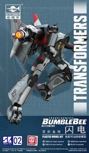 Trumpeter 08101 SK02 Transformers TF-6 Bumblebee BLITZWING Plastic Model Kit - Picture 1 of 8