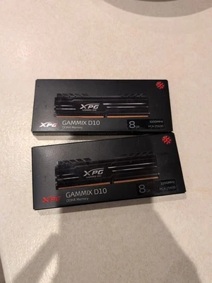ADATA XPG Gammix D10 16GB (2x 8GB) DDR4 3200MHz RAM/Memory  - Image 1 of 3