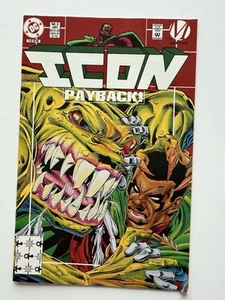 ICON Payback #1 Milestone DC Comics 1993 Good Clean Copy - Imagen 1 de 5