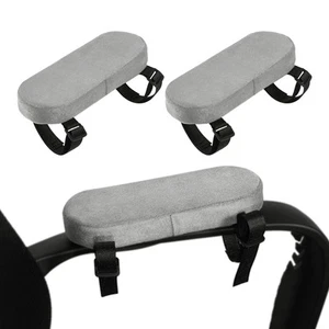 2Pcs Office Chair Arm Pads, Armrest Pad for Computer Gaming Chairs, Gray - Bild 1 von 6