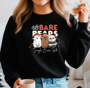 2025 Christmas Sweatshirt ,Disney family Jumper , Three Bears ( swt) - Picture 1 of 4