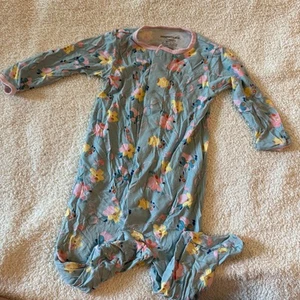 MAGNETIC ME One Piece Floral Footie One PIece Outfit Size 6-9 Months Casual - Imagen 1 de 5