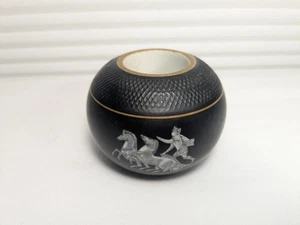 RARE Antique Pratt Fenton Old Greek Prattware Ceramic Match Striker - Picture 1 of 8