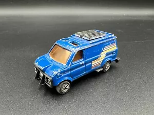Kidco Ford Econoline Van Blue 1979 Hong Kong Heavy Playwear Junkyard - Picture 1 of 4