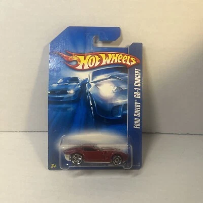 Hot Wheels 2007 All Stars Ford Shelby GR-1 Concept забавные факты '06 206/223 красный - Изображение 1 из 2