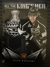 2012-13 Rookie Anthology Crown Royale All the King's Men Material Anze Kopitar