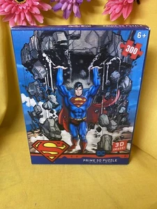 SUPERMAN 300pc Prime 3D Jigsaw Puzzle (12 x 18 in.) 3D Image! - Picture 1 of 4