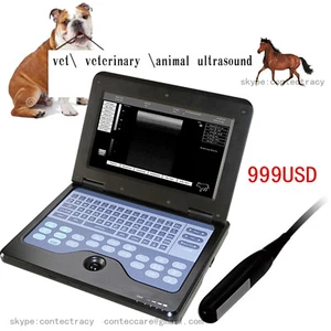 CE VET Portable Digital B Ultrasound machine Scanner,7.5MHz Animal Rectal probe - Picture 1 of 12