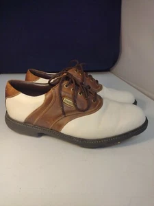 🔥Zapatos de golf FootJoy Superlites para hombre FJ 58141 blanco marrón talla 8,5 M - Imagen 1 de 7