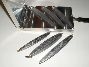 Saltwater D Jig mold 10,12,16oz CNC Aluminum Diamond - Picture 1 of 4
