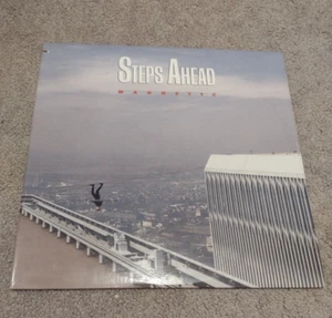 Steps Ahead-Magnetic-60441-1 Vinyl LP Elektra Records Jazz Fusion SHRINK VG - Picture 1 of 5