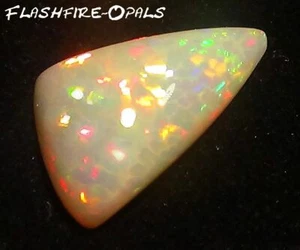 8,2 ct! BRILLIANTER GEM WELO OPAL ROT-GOLD-GRÜN HONEYCOMB VIDEO FLASHFIRE-OPALS - Picture 1 of 7