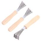  3 Pcs Comb Cleaning Claw Brush Tool Makeup Holder Travel Self-cleaning