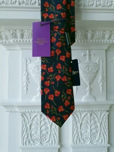 Corbata HOLLAND ESQUIRE LIBERTY Estampado Ros Tana Lawn™ 100% Algodón - Imagen 1 de 7