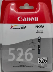 Canon CLI-526GY, Gray (OVP) 526 GY Pixma - OVP Original Genuine, NEW - Afbeelding 1 van 5