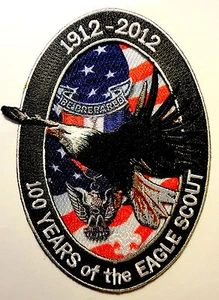 Boy Scouts of America Eagle Scout Centennial Jacket Patch - Picture 1 of 1
