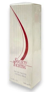 Society Yachting Eau De Toilette (3.4fl.oz/100ml) Sealed As Seen In Pics - Picture 1 of 2