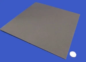 Kydex T Sheet Calcutta Black, P1 Texture, 1/8" Thick x 12" W x 12" L, 3 Units - Picture 1 of 12