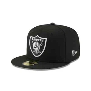 New Era 59fifty NFL Collection Las Vegas Raiders Hat Black Cap Men 70339423 - Picture 1 of 7