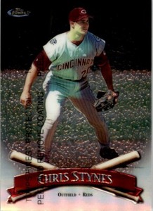 1998 Topps Finest Chris Stynes . Cincinnati Reds #121