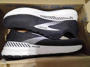 Brooks Ariel GTS 24 Womens 11 D Wide Black White Shoes 1204141d016 - Picture 1 of 19