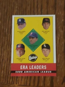 2001 Upper Deck Vintage National League Wins Leaders - Picture 1 of 2