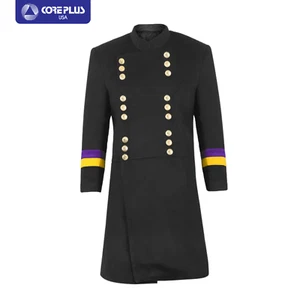 Masonic Knights Templar Commandery Frock Coat Various Sizes Tall Regalia Jacket - Picture 1 of 4