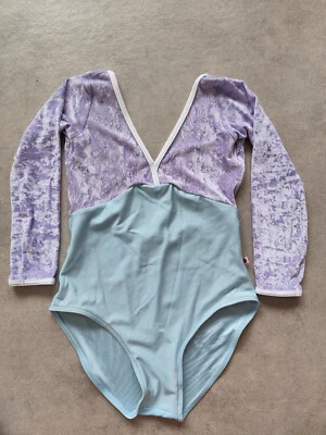 NOVO collant Yumiko Alicia N-Mirror CV-Angelic N-White acabamento manga 3/4 tamanho G - Imagem 1 de 3