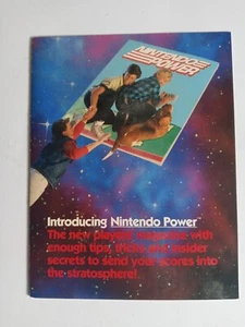 NINTENDO NES INSERT ONLY (PMG-US) Introducing NINTENDO POWER Subscription Offer - Picture 1 of 2