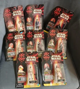 NUEVO EN CAJA ~ (8) 1998 STAR WARS EPISODIO 1: FIGURA DE ACCIÓN AMENAZA FANTASMA CHIP ~ Comm Tech #1 - Imagen 1 de 10