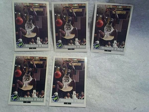 5-1992 SHAQUILLE O'NEAL CLASSIC DRAFT PICKS ROOKIE BASKETBALL CARD LOT #1,lsu - Picture 1 of 2