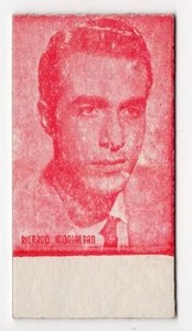 Spanish Weighing Weight Machine Card Calzados Garcera Actor Ricardo Montalban - Picture 1 of 2