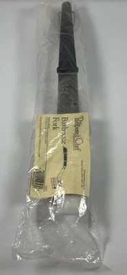 Tenedor de barbacoa Pampered Chef 2693 con cubierta de plástico parrilla acero inoxidable Foto 1 de 4