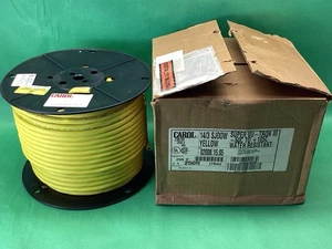 Carrete CAROL 250 ft 14/3 SJOOW amarillo chaqueta cable cable nuevo en stock 2008.15.05 MSHA - Imagen 1 de 9