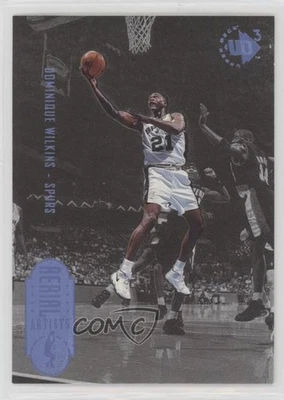 1996-97 Upper Deck UD3 Aerial Artists Dominique Wilkins #51 HOF - Image 1 of 2