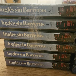INGLES SIN BARRERA CURSO COMPLETO, ORIGINAL, Kassette, CD  - Bild 1 von 9