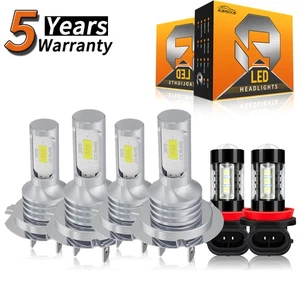 For Hyundai Tucson 2016-2018 LED Headlight Bulbs High Low Beam Fog Light 36000LM - Picture 1 of 15