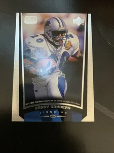 1998 Upper Deck - Barry Sanders #105 Detroit Lions - Picture 1 of 10
