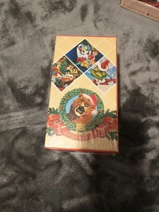 RARE BNIB 1991 MGM VHS Christmas Collection Tom & Jerry The Grinch Cartoon Xmas - Picture 1 of 2