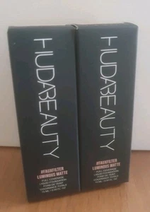 Huda Beauty Fauxfilter Luminous Matte Tres Leches Foundation 15ml X 2 Flatpack - Picture 1 of 13